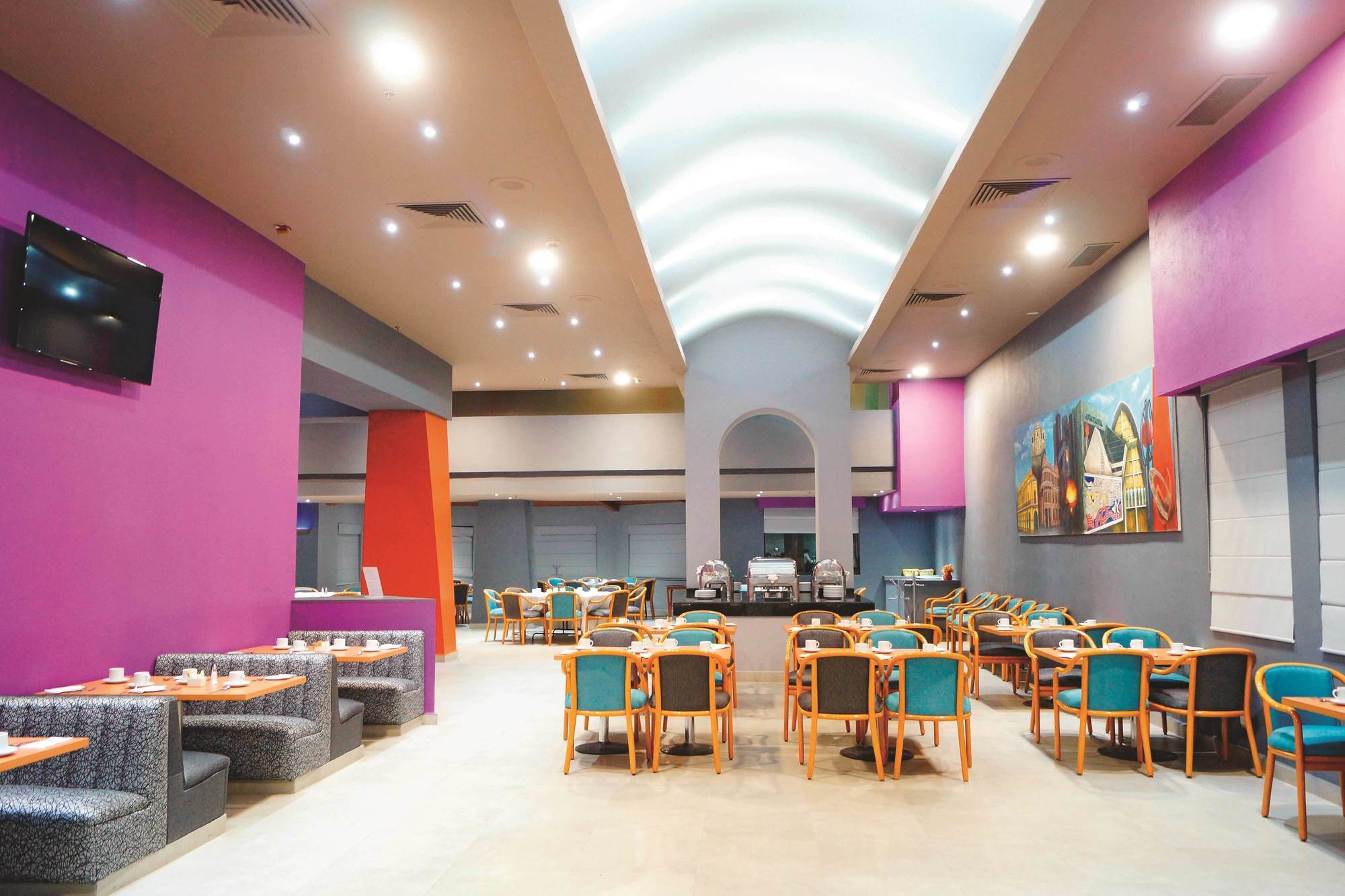 Chn Hotel Monterrey Centro, Trademark Collection By Wyndham Restauracja zdjęcie
